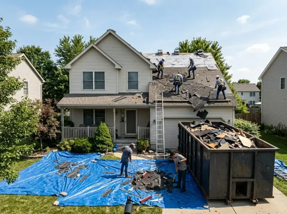 roof-replacement-debris-remova-004 — frequently asked questions, Cheapest Dumpster Rentals in Monticello, AR